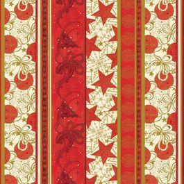 Saco Adesivado para Presente Perol Star Tones Vermelho