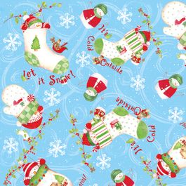 Saco Adesivado para Presente Perol Surpresa de Natal Colorido