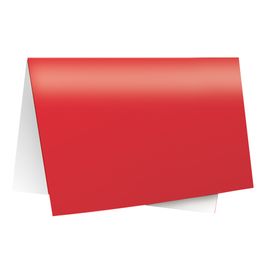 Cartolina Liso Vermelho