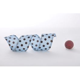 Fita Aramada Poá Marrom