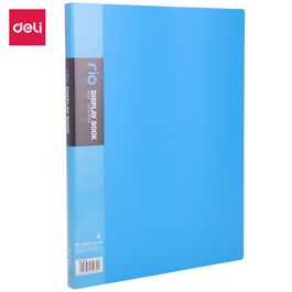 Pasta Catálogo RIO  - Capa PP 0,75mm - 20 Envelopes - Azul