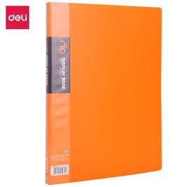 Pasta Catálogo RIO  - Capa PP 0,75mm - 20 Envelopes - Laranja