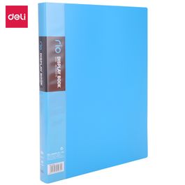 Pasta Catálogo RIO  - Capa PP 0,95mm - 40 Envelopes - Azul