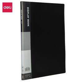 Pasta Catálogo - Capa PP 0,5mm - 10 Envelopes - Preto