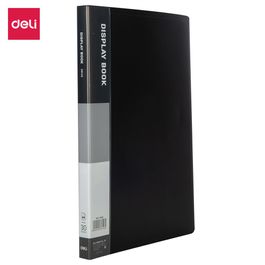 Pasta Catálogo - Capa PP 0,55mm - 30 Envelopes - Preto