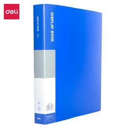 Pasta Catálogo - Capa PP 0,6mm - 40 Envelopes - Azul