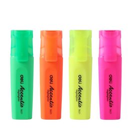 Kit Marca Texto DELIGHT - Ponta Chanfrada - 4 cores/pcs