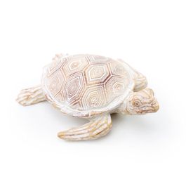 Decorativo Tartaruga Resina Palha
