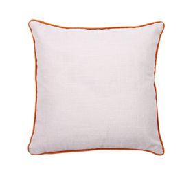 Capa Para Almofada Lisa Poliéster Off White