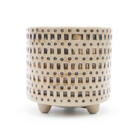 Cachepot Cerâmica Capuccino