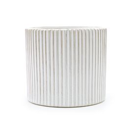 Cachepot Cerâmica Branco