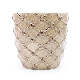 Cachepot Cerâmica Capuccino