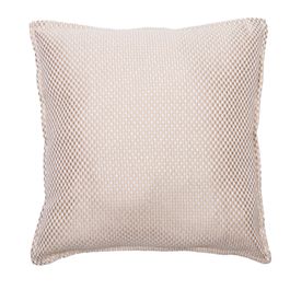 Capa Para Almofada Texturizada Poliéster Off White