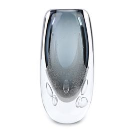 Vaso Vidro Cinza / Cristal