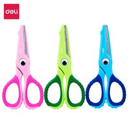 Tesoura Escolar Grip Emborrachado Jacaré  - Lâmina 13,4cm -Sortido - Blister