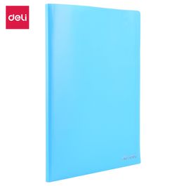 Pasta Catálogo RIO Maleável  - Capa PP 0,2mm - 30 Envelopes- Azul