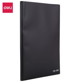 Pasta Catálogo RIO Maleável  - Capa PP 0,2mm - 40 Envelopes- Preto