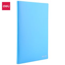 Pasta Catálogo RIO Maleável  - Capa PP 0,2mm - 40 Envelopes- Azul