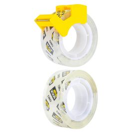 Fita Adesiva Transp com Cortador Blister 2 pcs - 18mm x 18,3mm