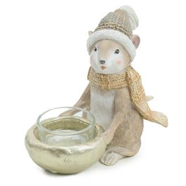 Porta Vela C/Rato Cza/Mrr 7Cm