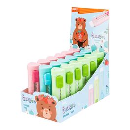 Borracha Retrátil Triangular - PVC - Sortido