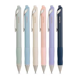 Caneta Gel Retrátil Clipe Rose Gold - Ponta Bullet  0,5mm - Preta - 12 pcs