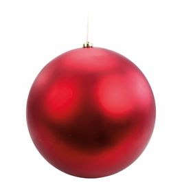 Bola Em Tubo Fosco Vermelho
