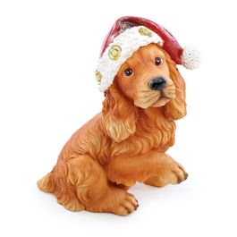 Dec Cachorro Com Led Mrr/Vrm/Bco 23Cm 2Aaa