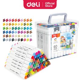 Marcador Artístico Dual - 60 pcs