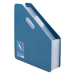 Porta Documentos Sanfonado - 13 divisões  - Azul