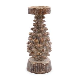 Porta Vela Pinha Mrr 28Cm