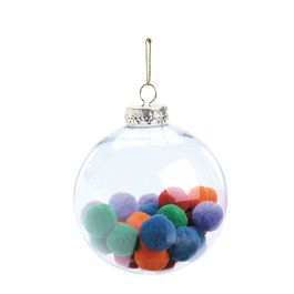 Bola Com Pompom Colorido