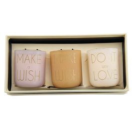 Vela Aromatica Com Porta Velas Colorido