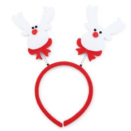 Tiara Rena Vermelho Branco