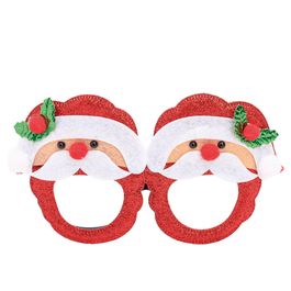 Óculos Noel Vermelho Branco