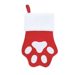 Patinha Para Pendurar Vermelho Branco