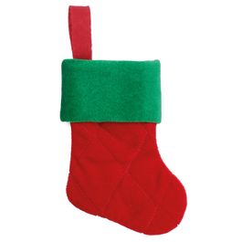 Bota Para Pendurar Vermelho Verde