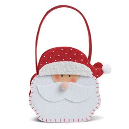 Bolsinha Noel Branco Vermelho