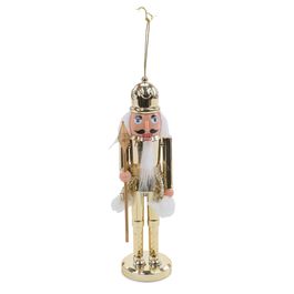 Soldado De Chumbo Decorativo Bco/Our 17Cm