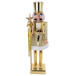 Soldado De Chumbo Decorativo Bco/Our 80Cm