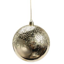 Bolas Natalinas C/Glitter Our 8Cm ()