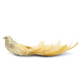 Passaro Decorativo Ouro