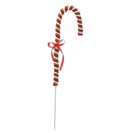 Galho Candy Listrada Vermelho/Verde/Branco