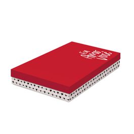 Caixa Retangular Com Tampa Baixa Sintonia Colorido