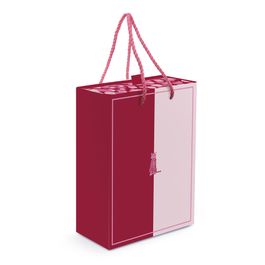 Caixa Luva Com Alça Femme Rosa / Vermelho