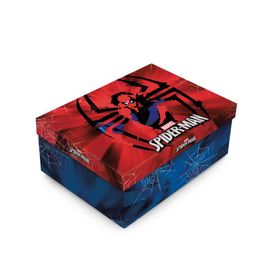 Caixa Rigida Retangular Alta Spider Man Colorido