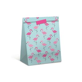 Pacote para Presente Flamingo Rosa KT C/1