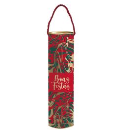 Lata P/Bebida Com Alça Boas Festas Colorido