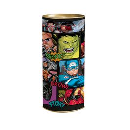 Lata Para Presente Rígida Avengers Hq Colorido