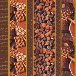 Saco para Presente Perol Delicias Marrom